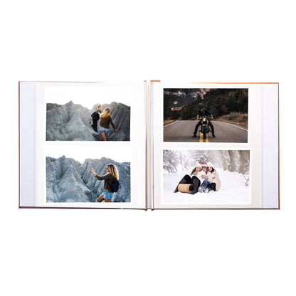 Kenro Grace Series Photo Album – Red Self-Adhesive inside