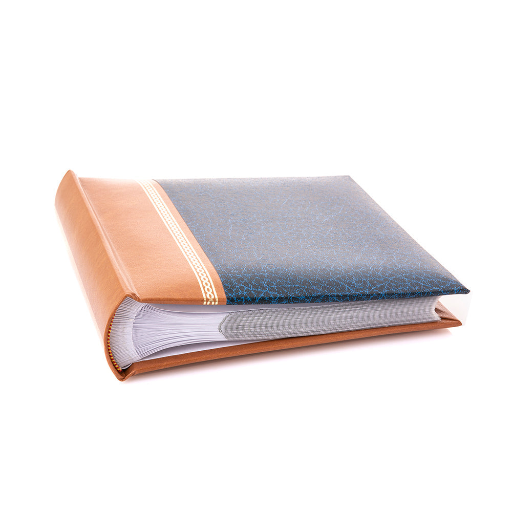 Kenro Grace Series Photo Album – Blue Memo 100 photos 6x4" open