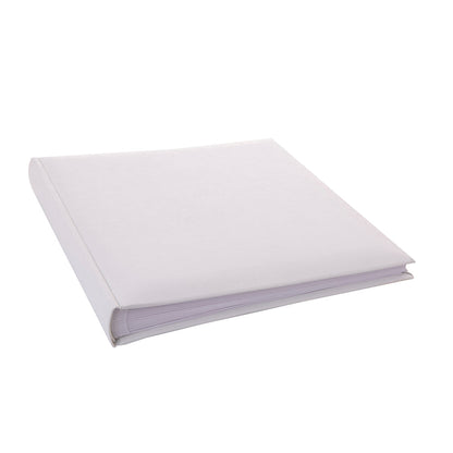 Kenro White Satin small traditional album – open flat