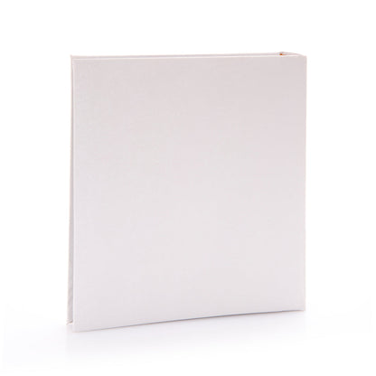 Kenro White Satin 9x6 memo album – back cover
