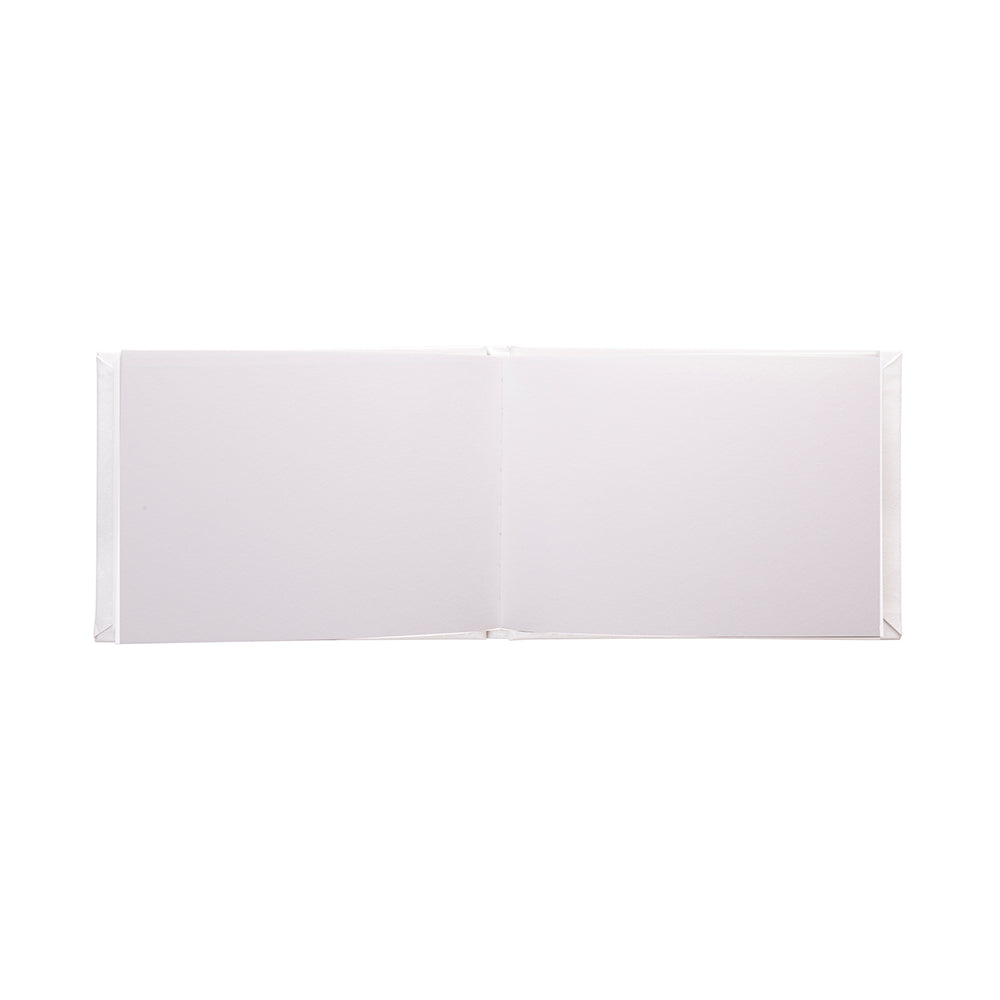 Kenro White Satin guest book – inside pages