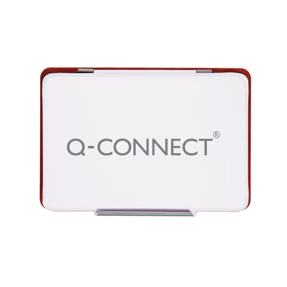 Q-Connect Medium Metal Stamp Pad open