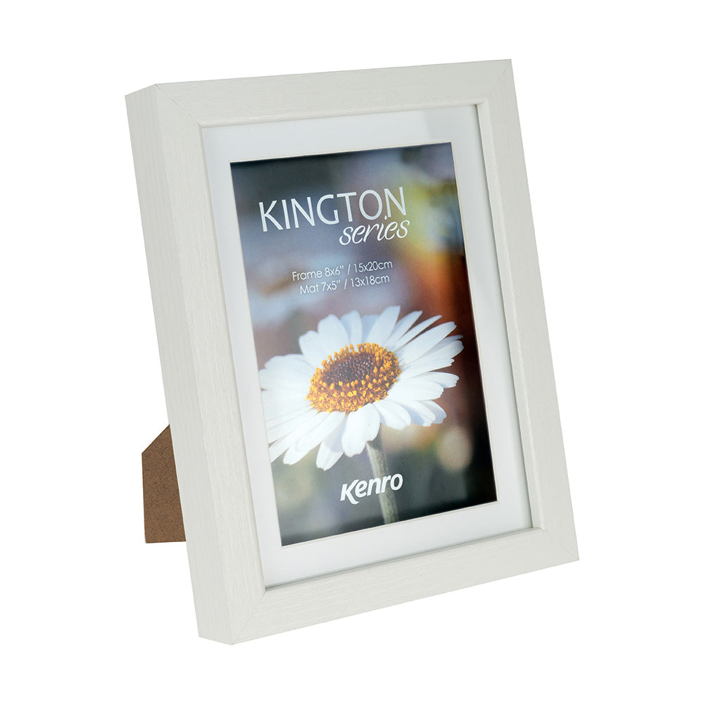 Kenro Kington Shadow Box White angled