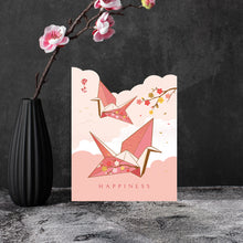 Shapes of Kirinuki Minis - Happiness Origami Greetings Card