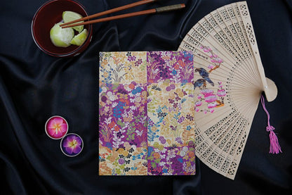 Paperblanks Kara-ori Pink Mini Softback Flexi Journal – Lined, 208 Pages – design detail