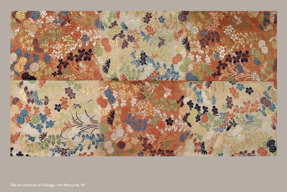 Paperblanks Kara-ori Midi Hardback Journal – Plain, 144 Pages – design detail
