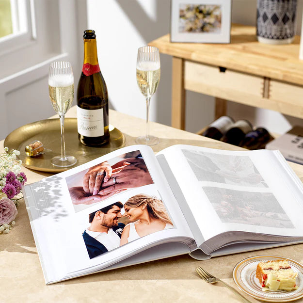 Kenro Wedding Photo Album (White Satin Series)