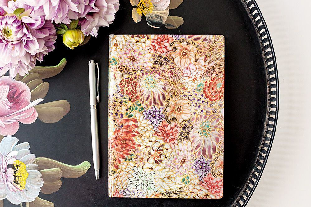 Paperblanks Kikka Ultra Softback Flexi Journal – Lined, 240 Pages – design detail