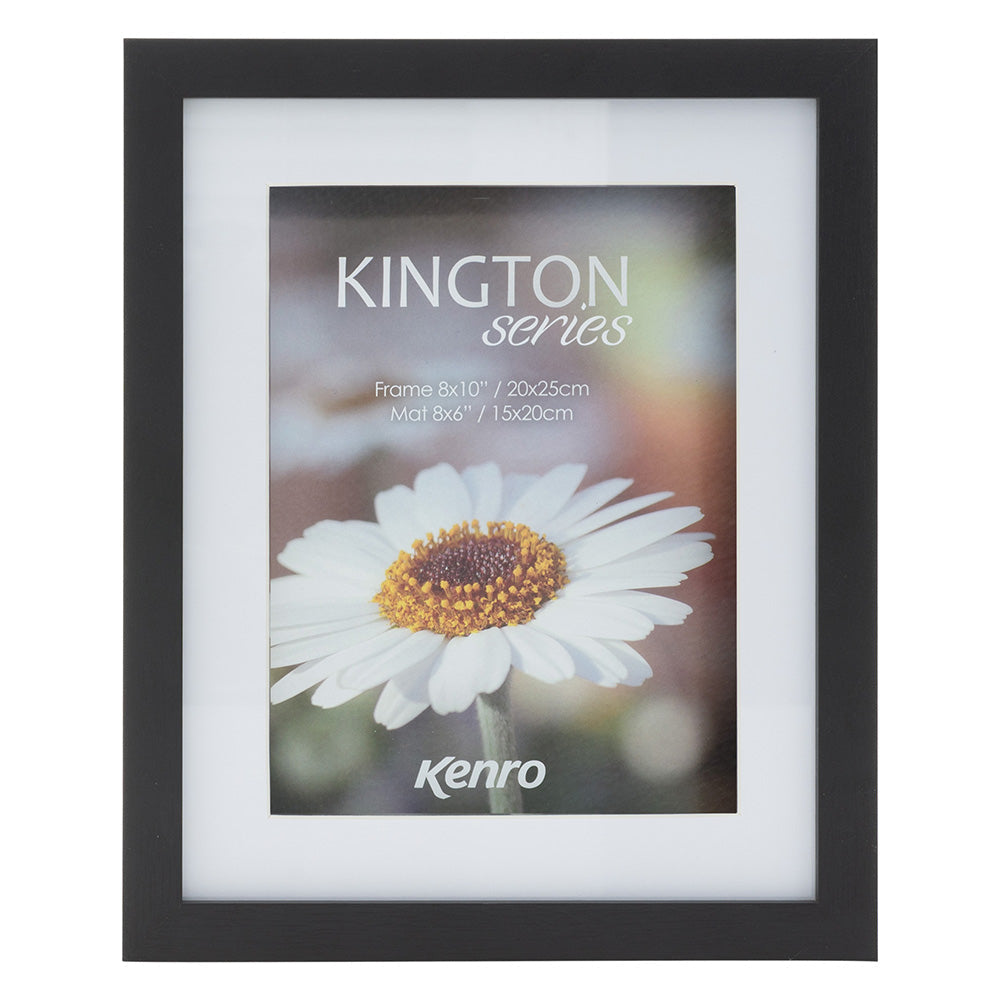 Kenro Kington Shadow Box Photo Frame Black front