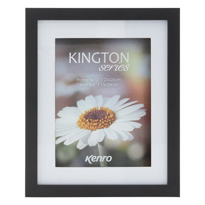 Kenro Kington Shadow Box Photo Frame Black front