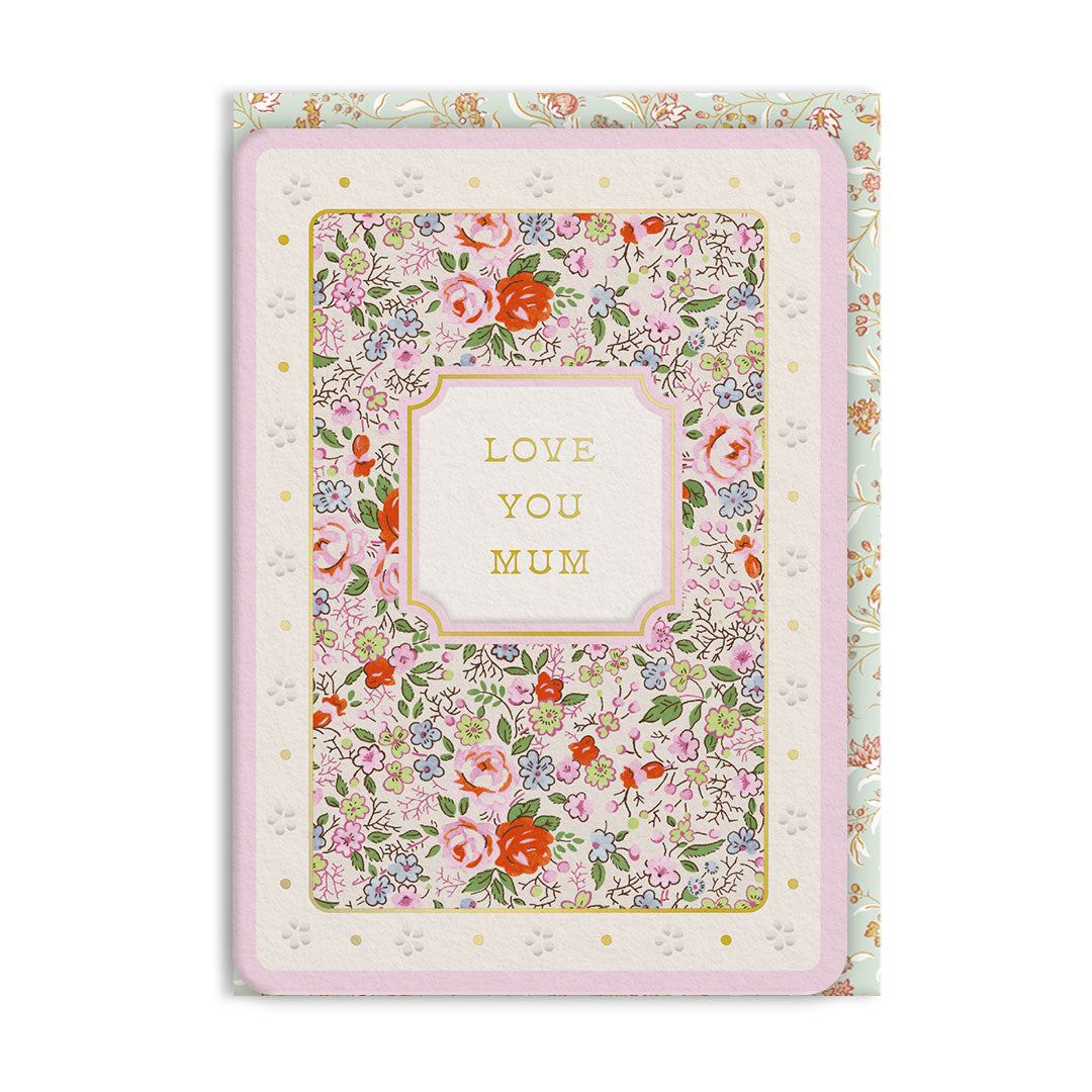 Rowena Love You Mum Greeting Card (13730)