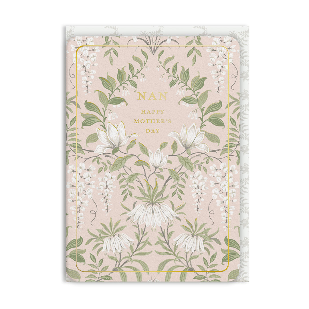 Parterre Blush Nan Greeting Card (13731)