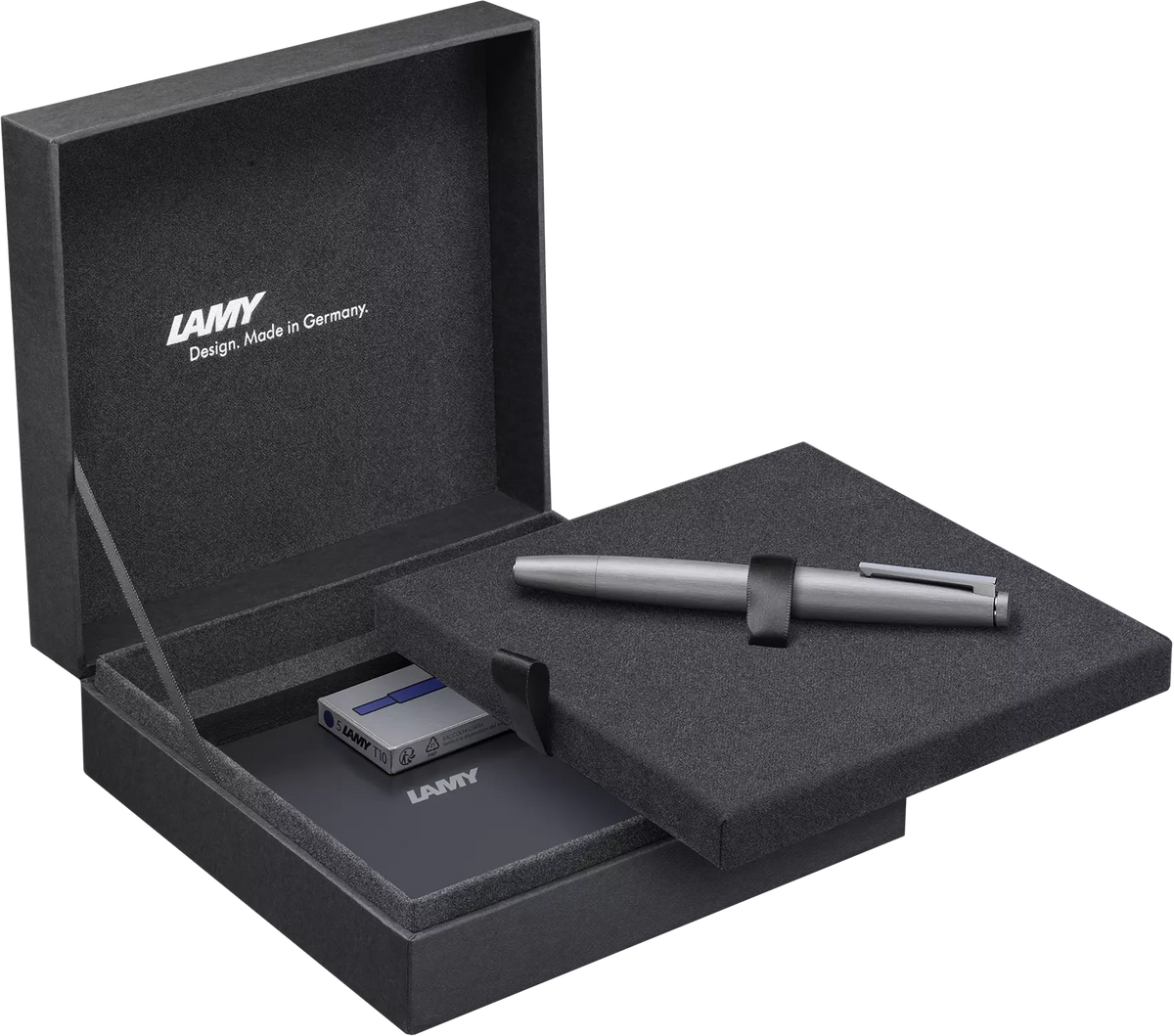 LAMY 2000 M Fountain Pen – Stainless Steel