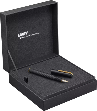 LAMY Imporium Fountain Pen – Black & Gold