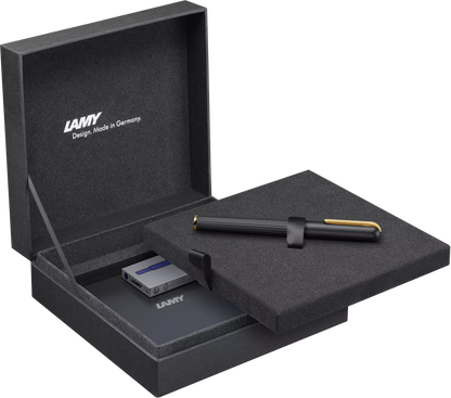 LAMY Imporium Fountain Pen – Black & Gold