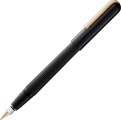 LAMY Imporium Fountain Pen – Black & Gold