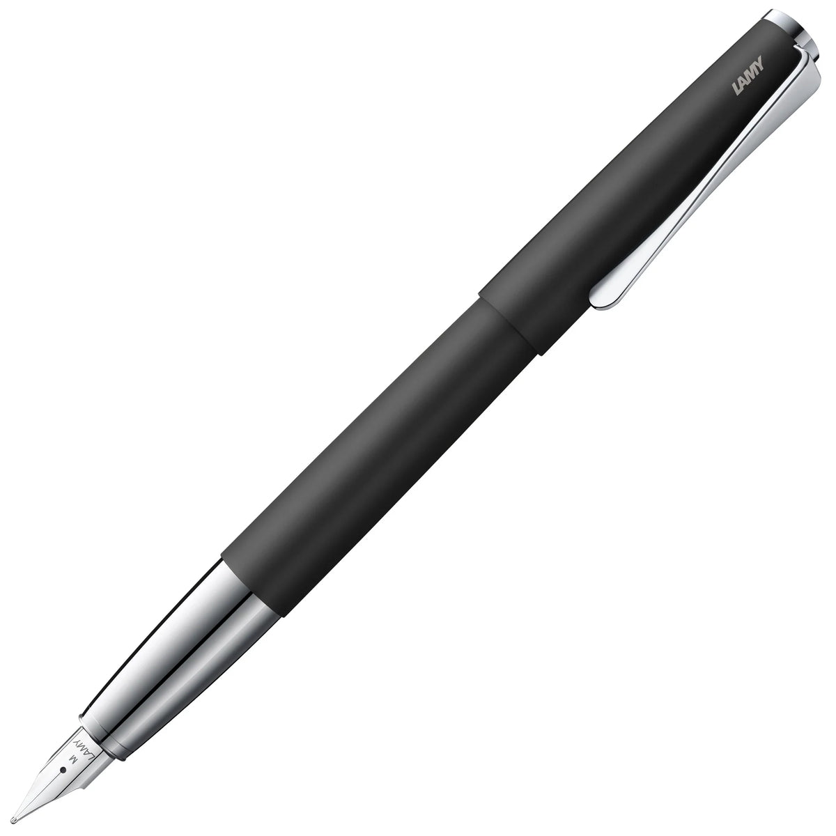LAMY Studio Fountain Pen – Black | Fine (F) Nib
