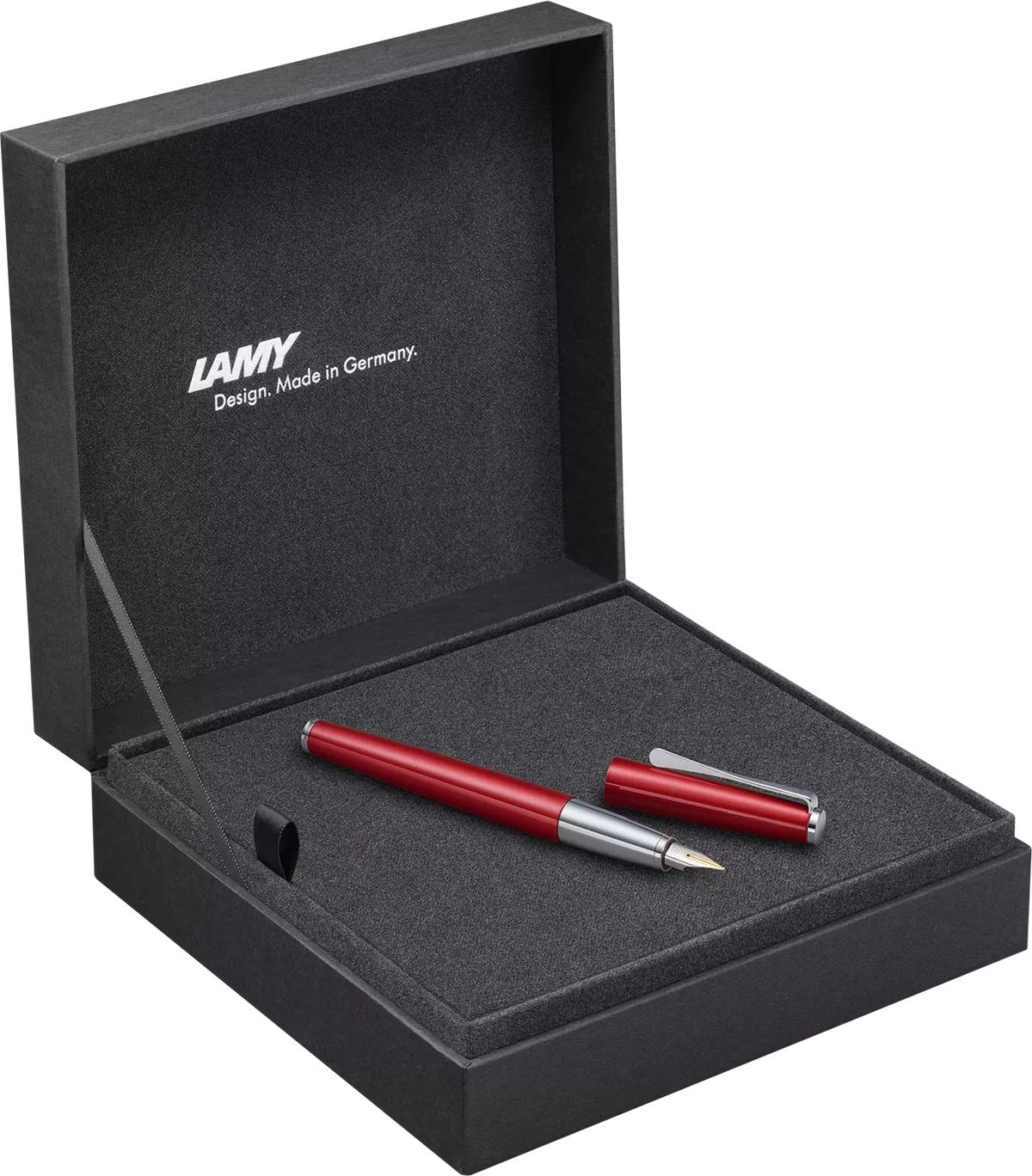 LAMY Studio Fountain Pen – Piano Red