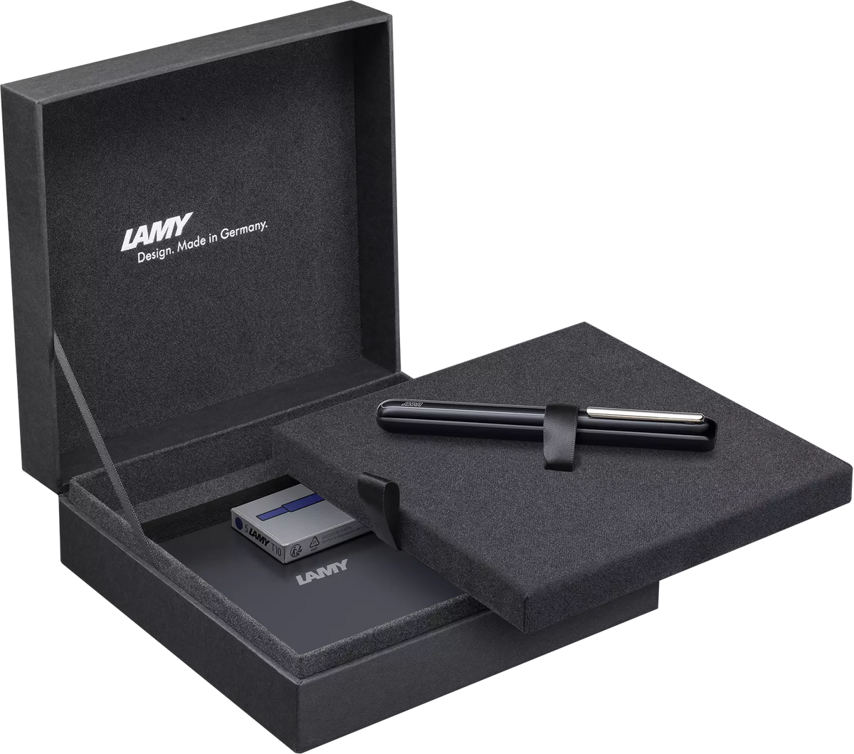 LAMY Dialog Fountain Pen – Piano Black