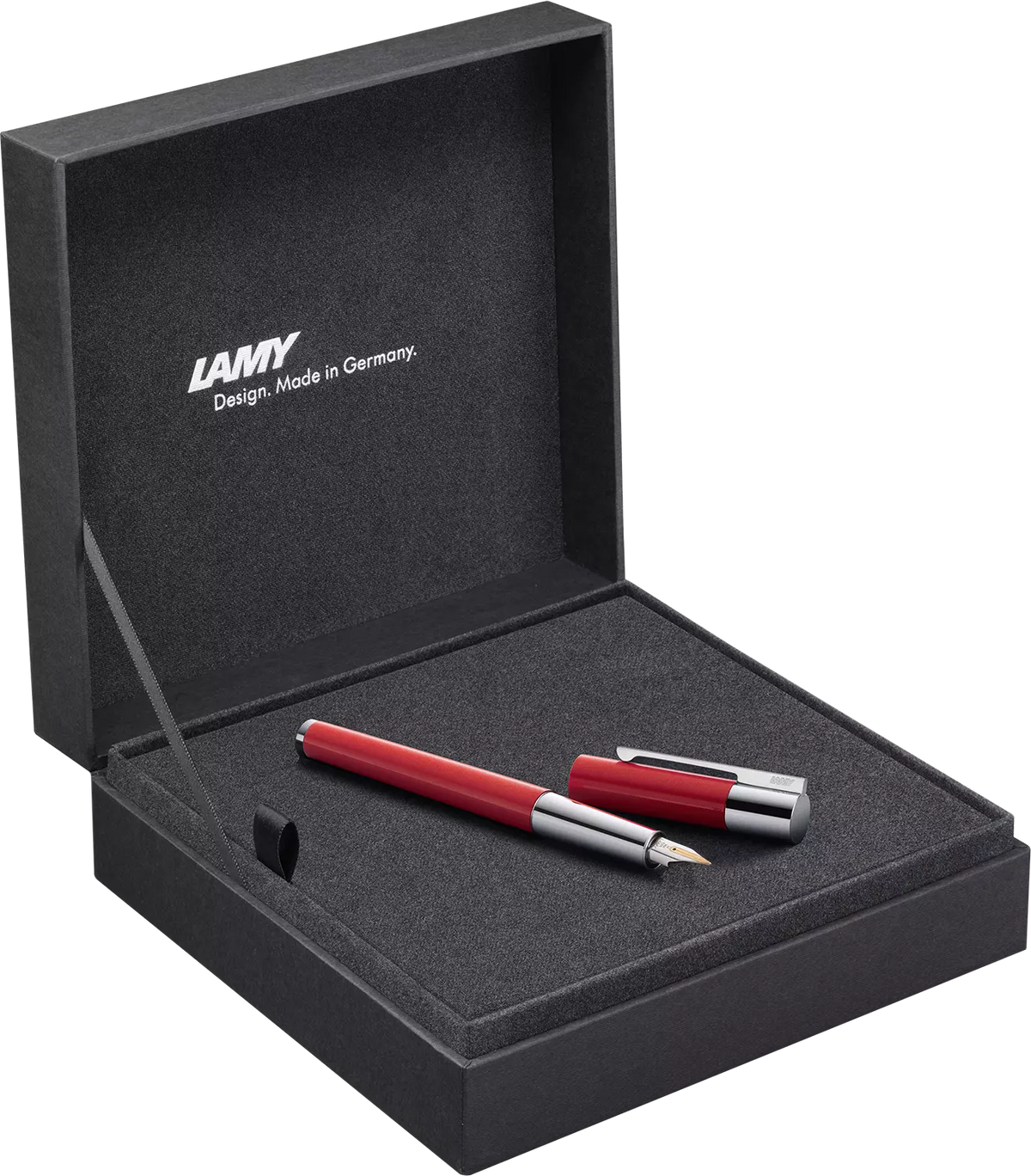LAMY Scala Fountain Pen – Piano Red