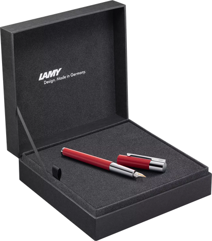 LAMY Scala Fountain Pen – Piano Red
