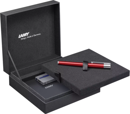 LAMY Scala Fountain Pen – Piano Red