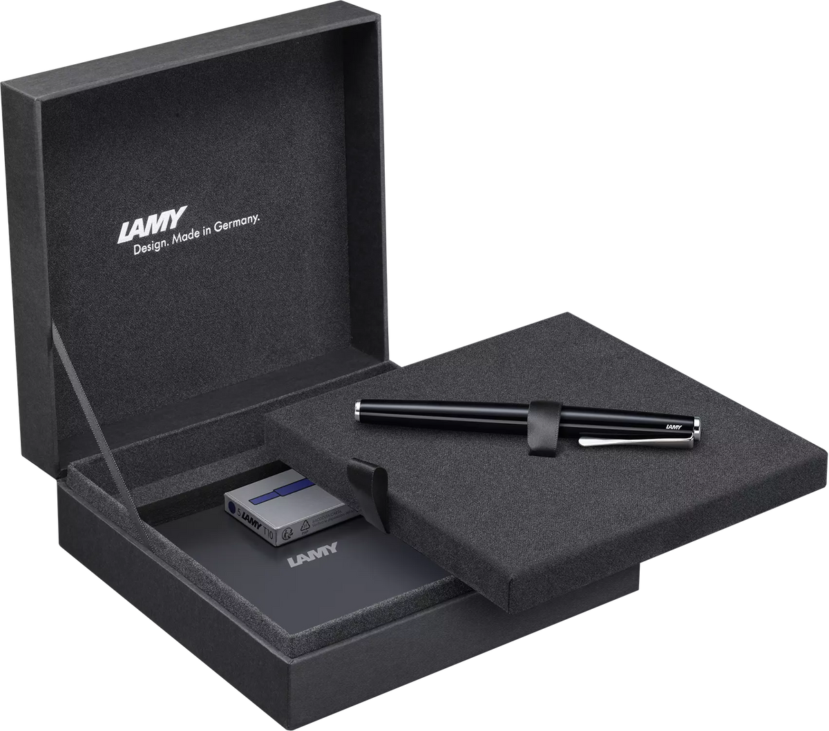 LAMY Studio Fountain Pen – Piano Black