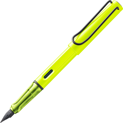 LAMY Safari Fountain Pen – Neon Yellow
