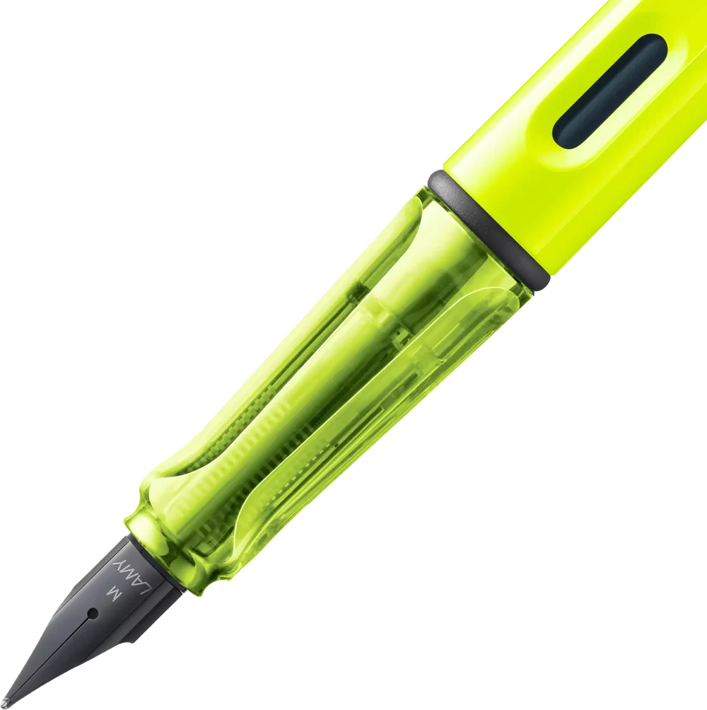 LAMY Safari Fountain Pen – Neon Yellow