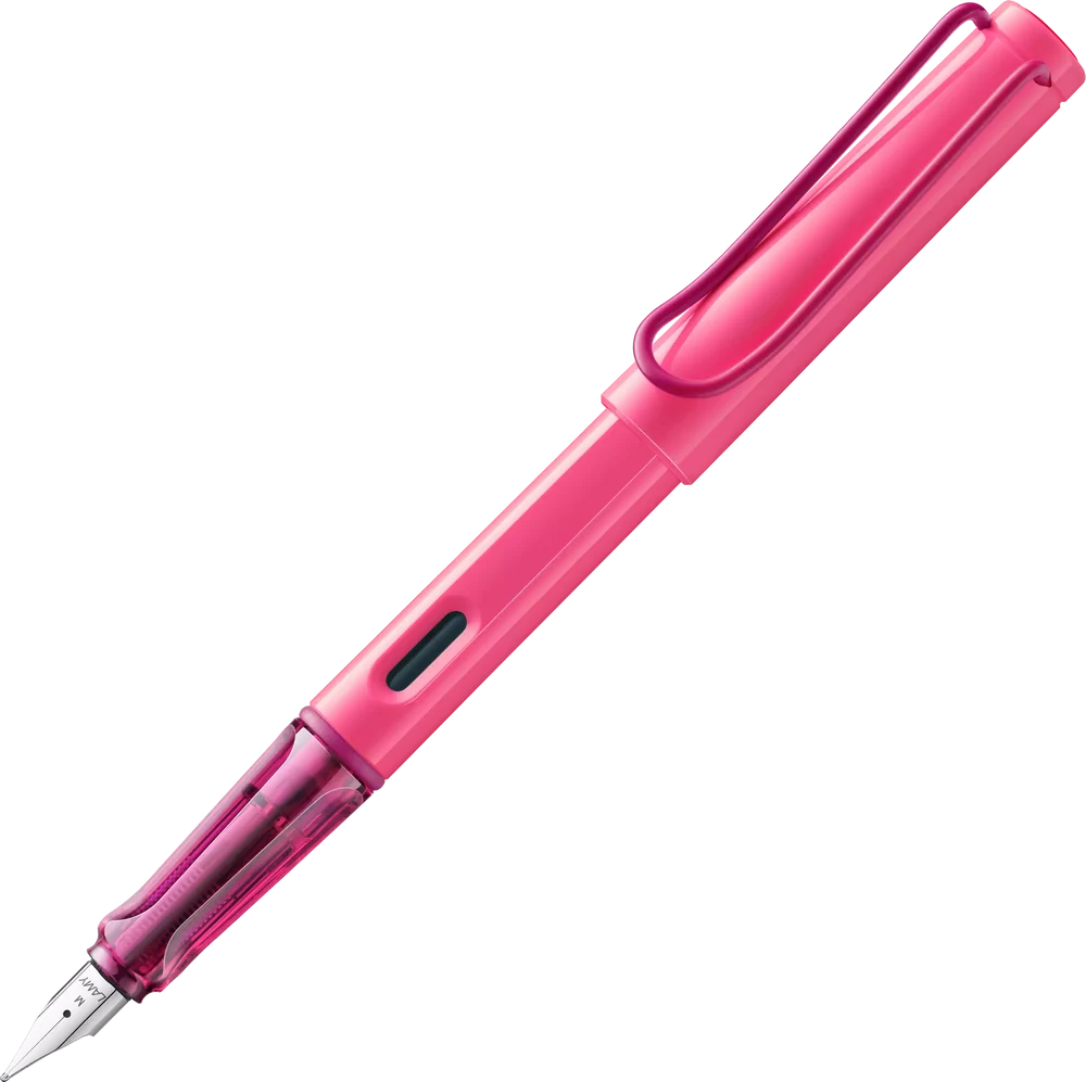 LAMY Safari Fountain Pen – Neon Pink