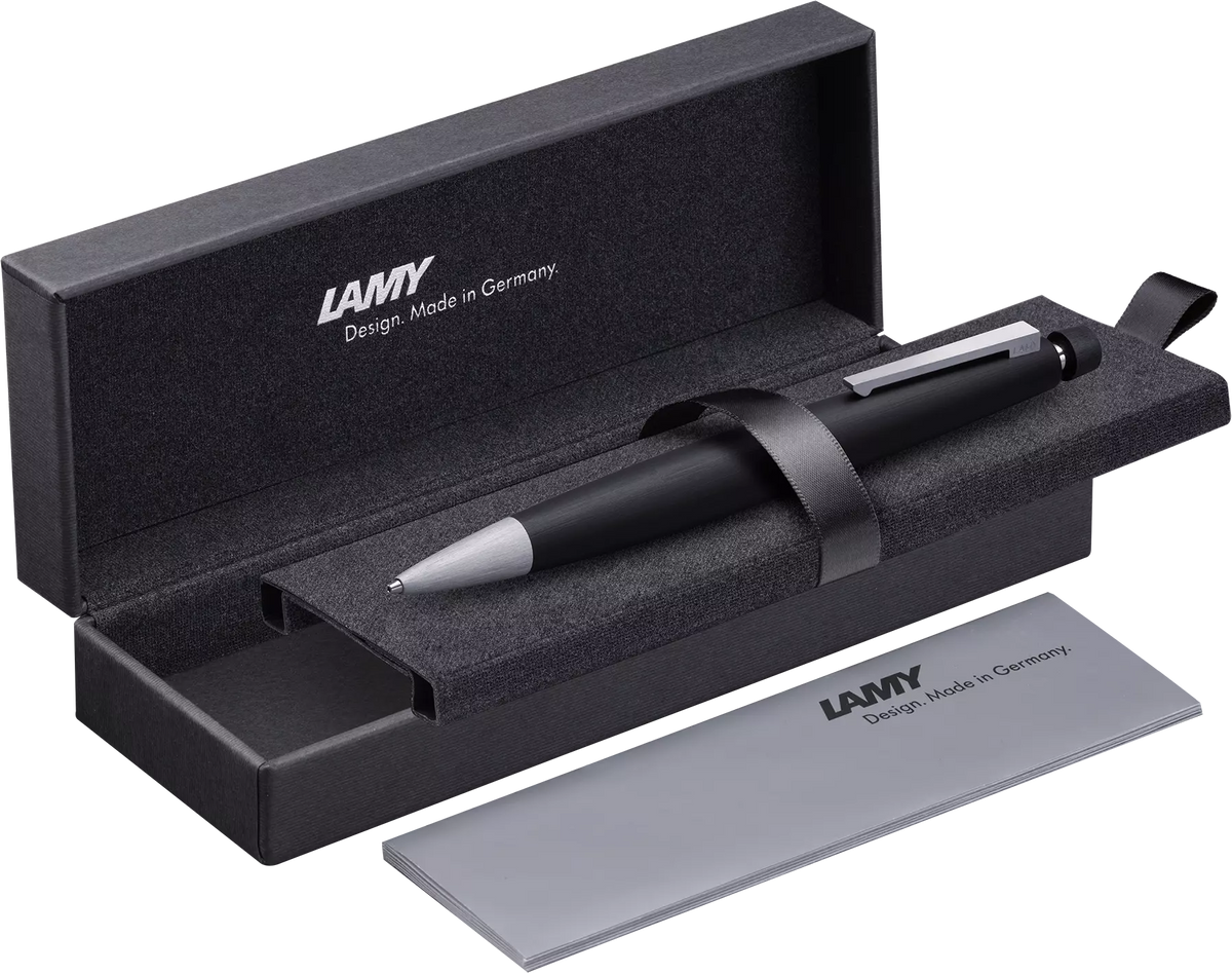 LAMY 2000 Mechanical Pencil – Black | 0.7 mm HB Lead