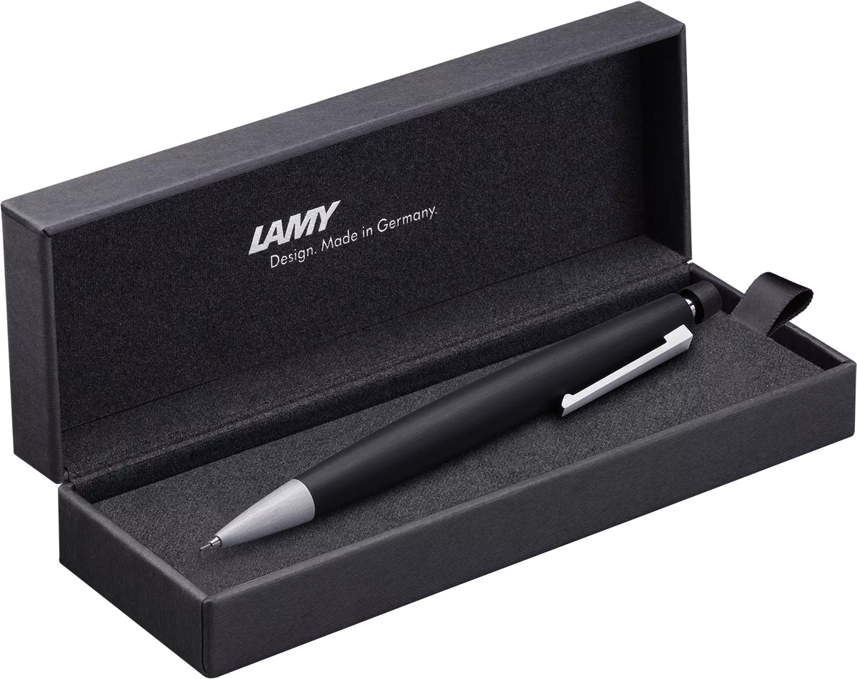 LAMY 2000 Mechanical Pencil – Black | 0.7 mm HB Lead