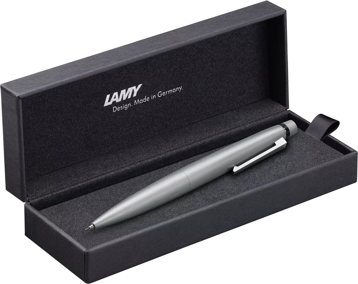 LAMY 2000 M Mechanical Pencil – Stainless Steel