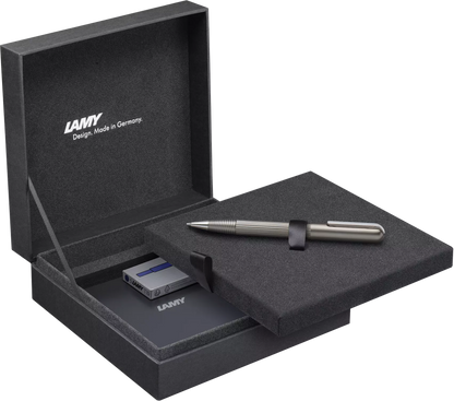 LAMY Imporium Twist Pencil – Titanium & Platinum