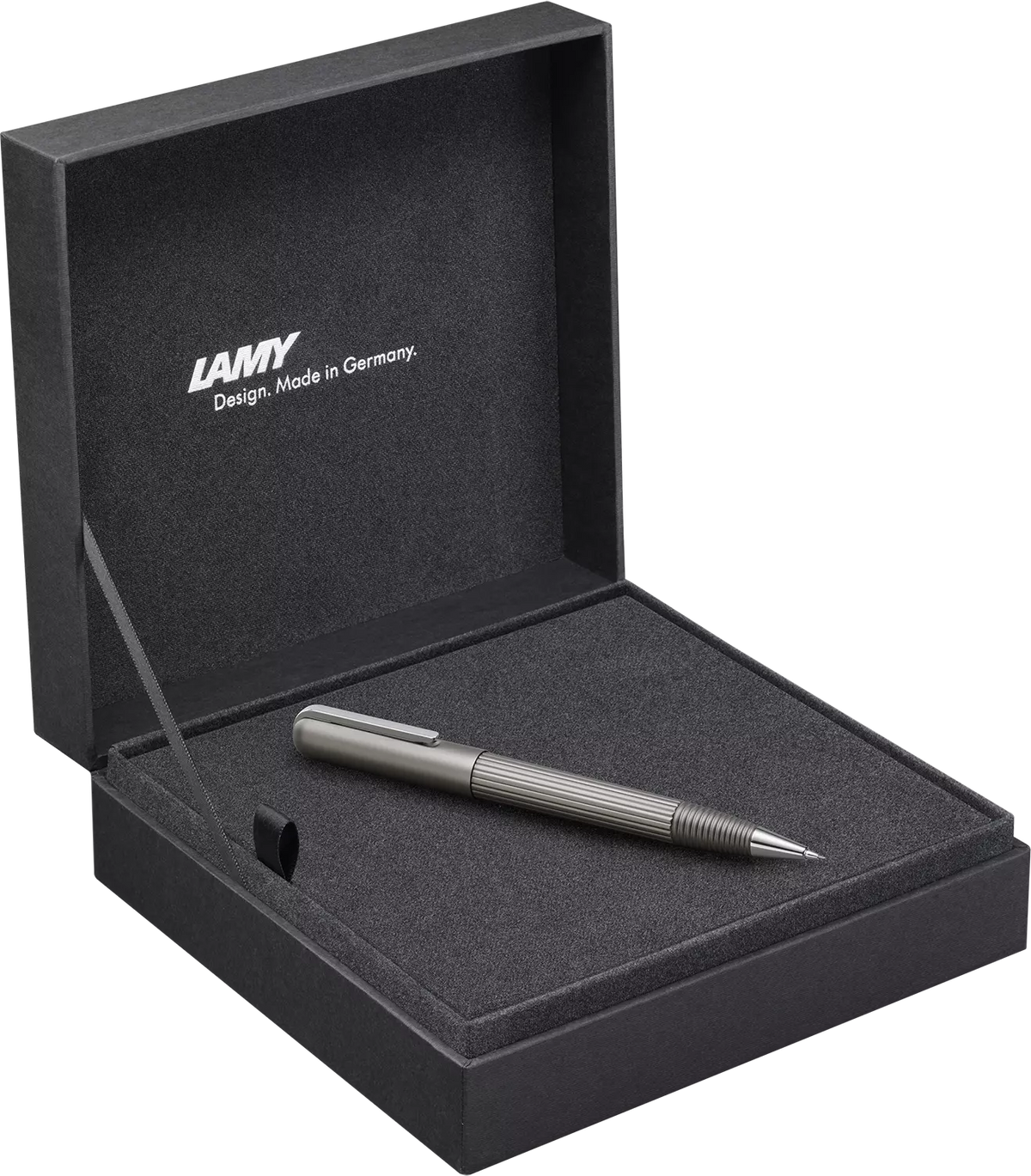 LAMY Imporium Twist Pencil – Titanium & Platinum