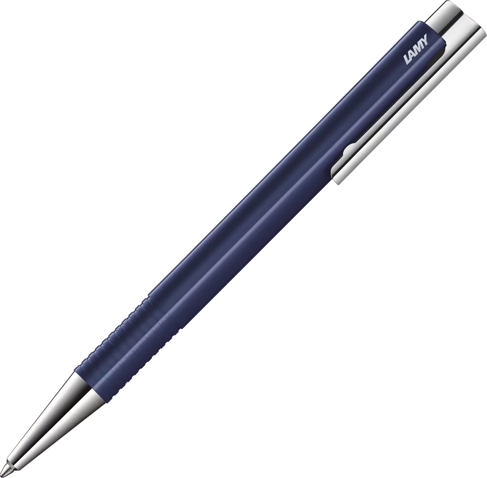 LAMY Logo M+ Ballpoint Pen – Dark Dusk | Black Refill, Medium