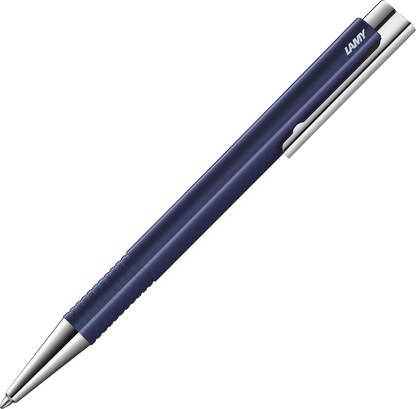 LAMY Logo M+ Ballpoint Pen – Dark Dusk | Black Refill, Medium