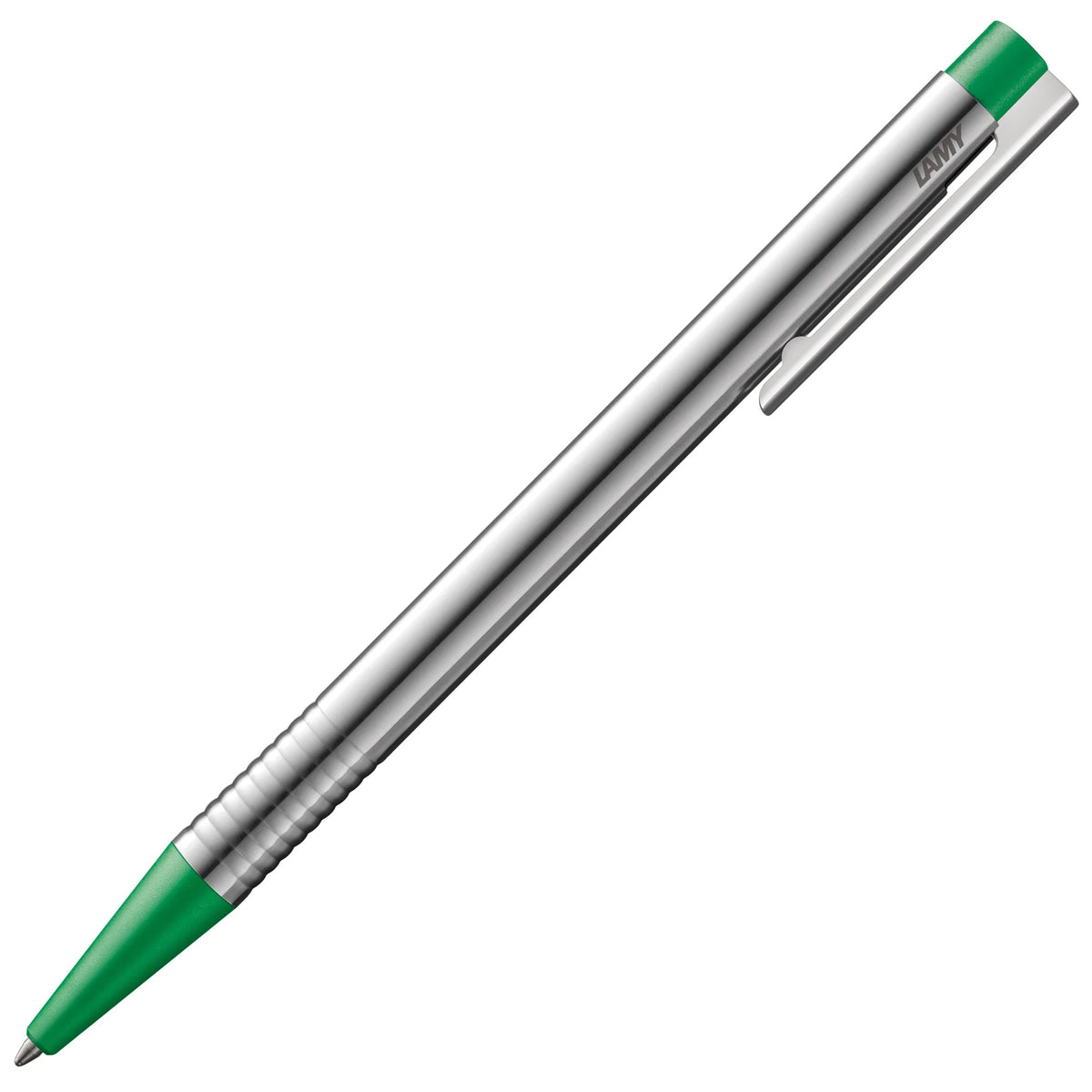 LAMY Logo Ballpoint Pen – Green | Black Refill, Medium