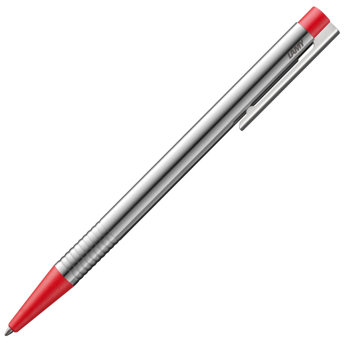 LAMY Logo Ballpoint Pen – Red | Black Refill, Medium