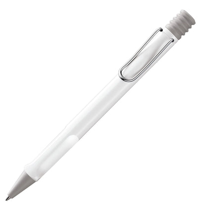 LAMY Safari Ballpoint Pen – White | Blue Refill, Medium