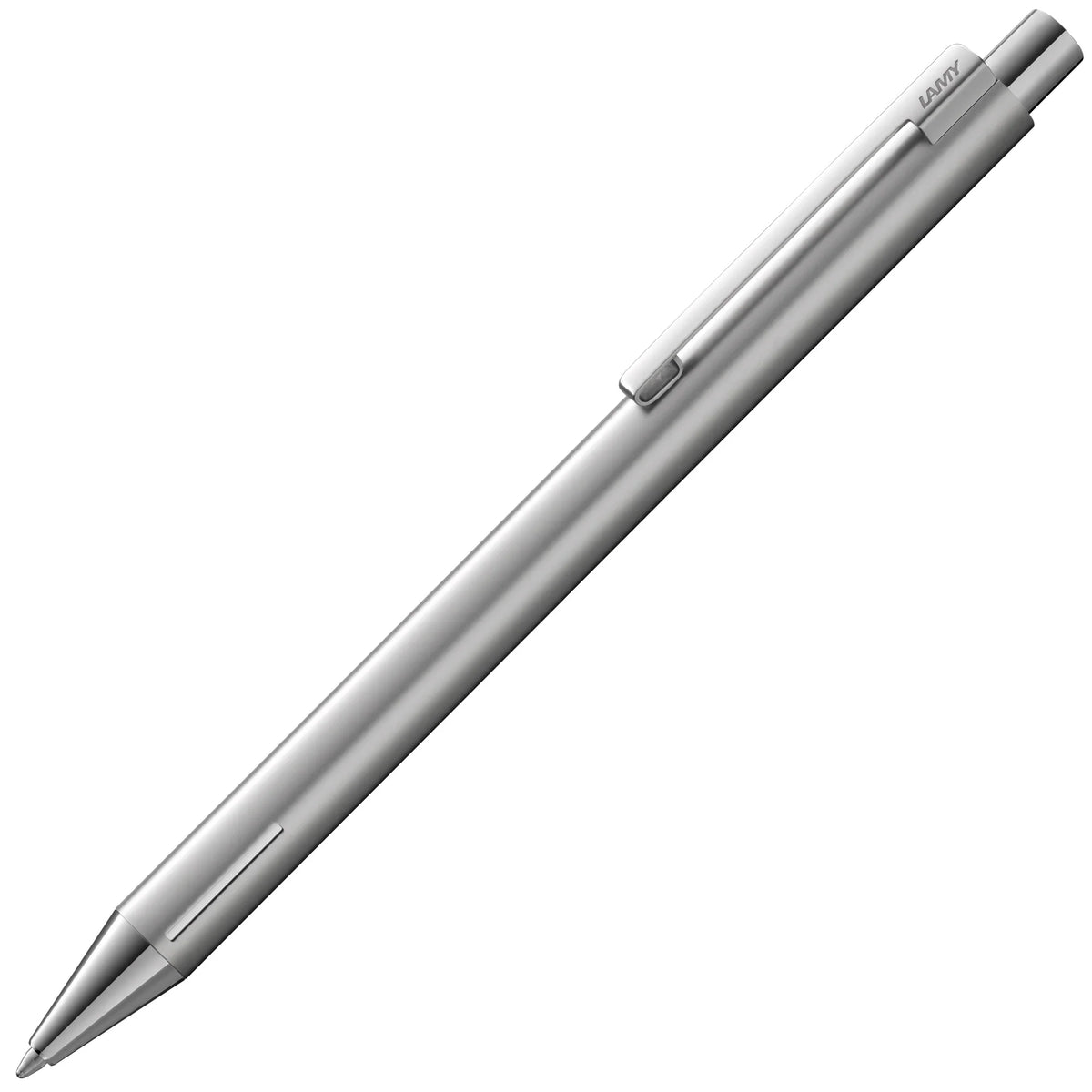 LAMY Econ Ballpoint Pen – Silver | Black Refill, Medium