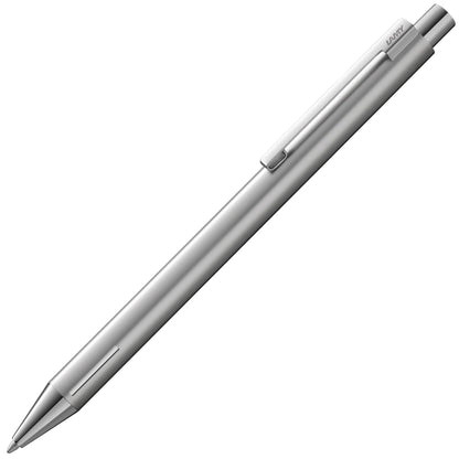 LAMY Econ Ballpoint Pen – Silver | Black Refill, Medium