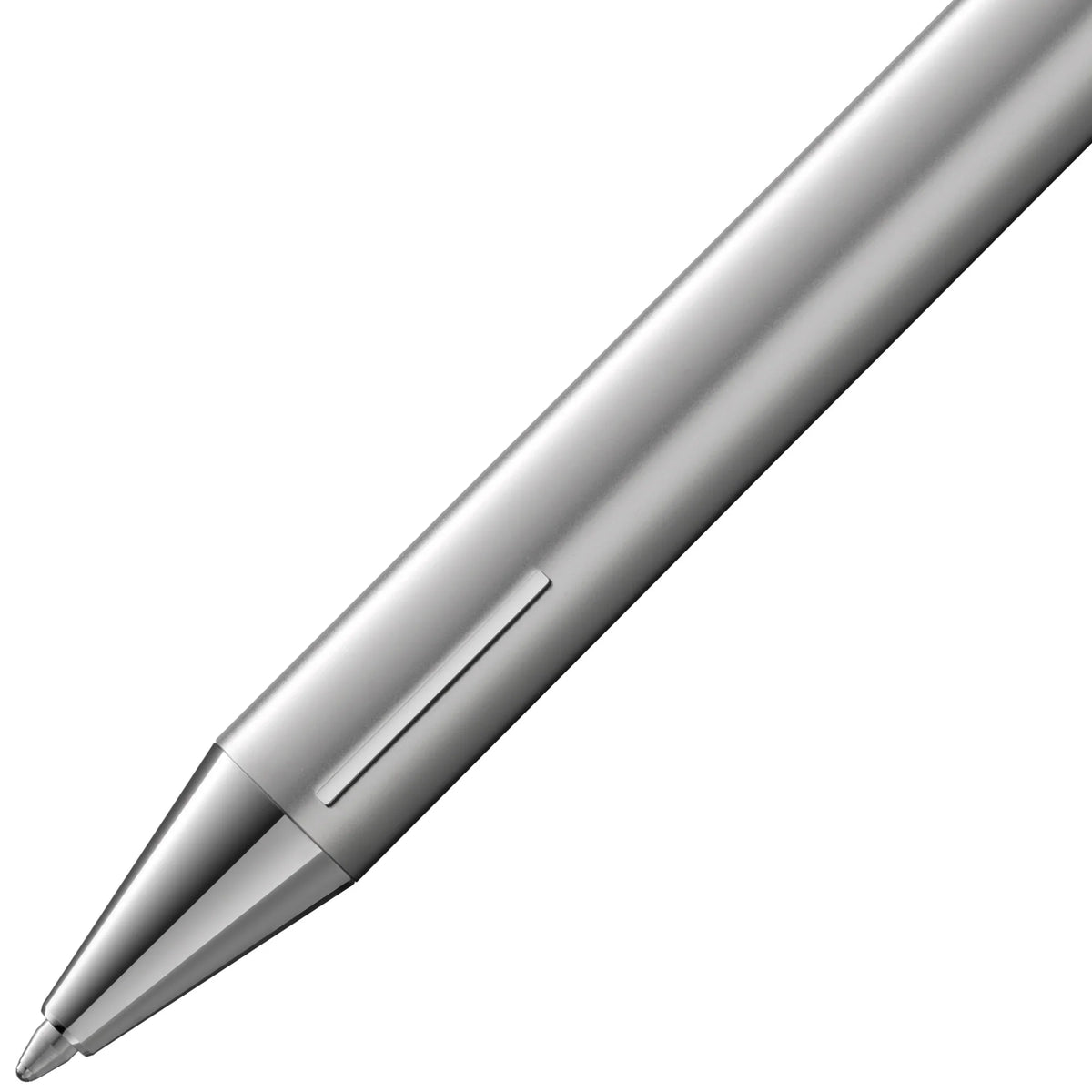 LAMY Econ Ballpoint Pen – Silver | Black Refill, Medium