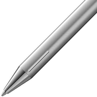 LAMY Econ Ballpoint Pen – Silver | Black Refill, Medium