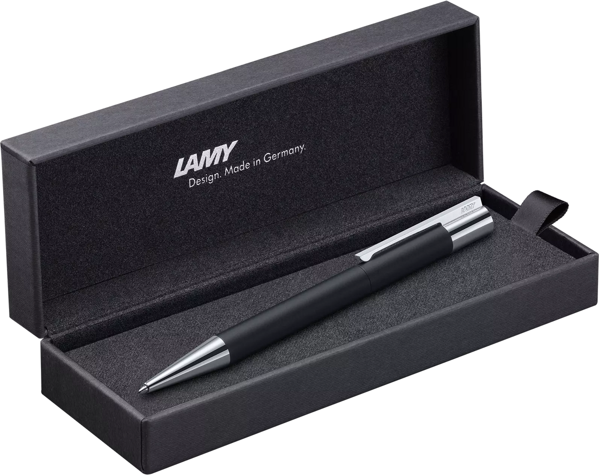 LAMY Scala Ballpoint Pen – Black | Black Refill, Medium
