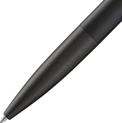 LAMY Noto Ballpoint Pen – All Black | Black Refill, Medium