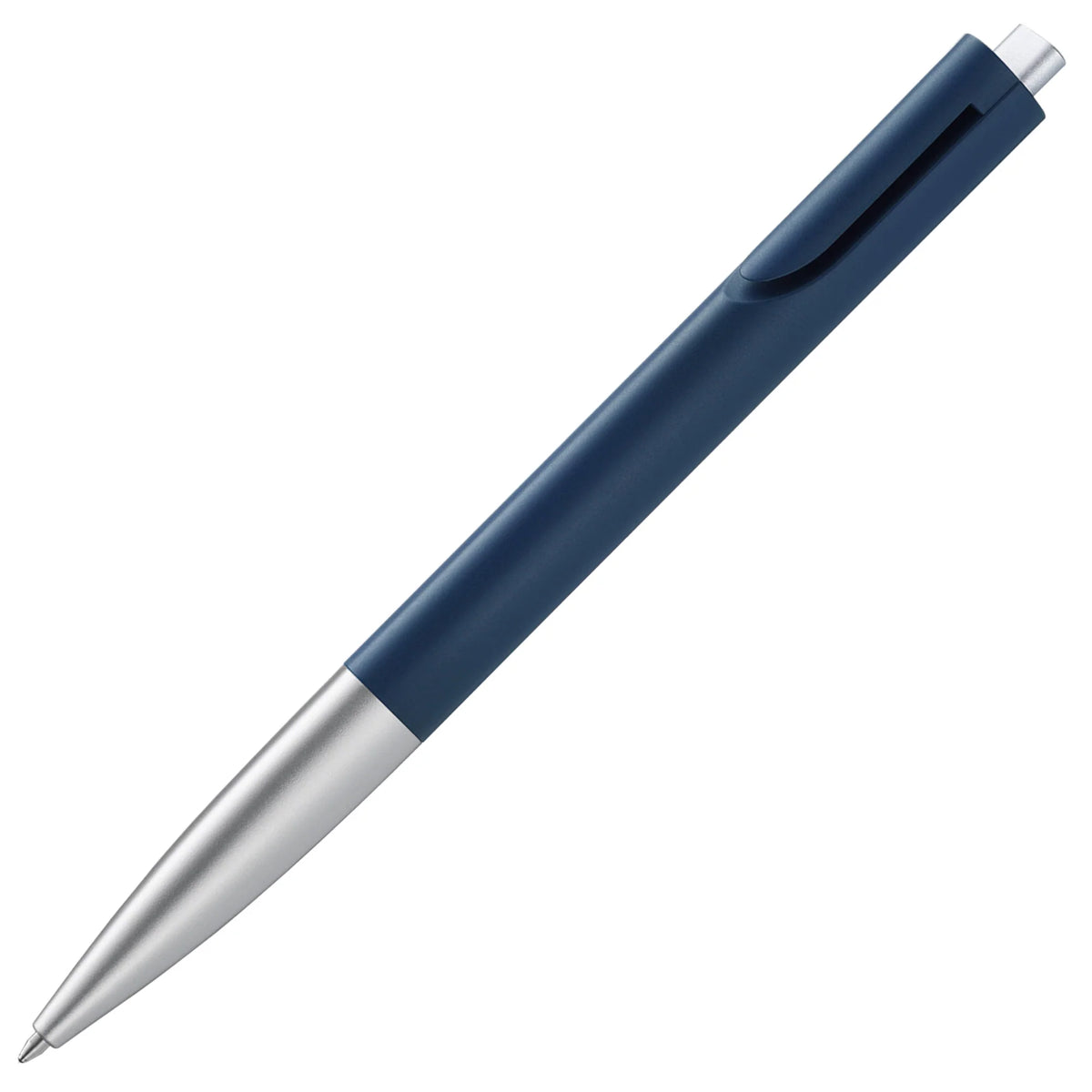 LAMY Noto Ballpoint Pen – Blue & Silver | Black Refill, Medium