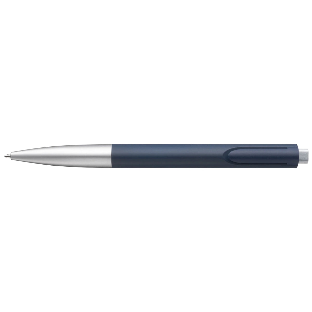 LAMY Noto Ballpoint Pen – Blue & Silver | Black Refill, Medium