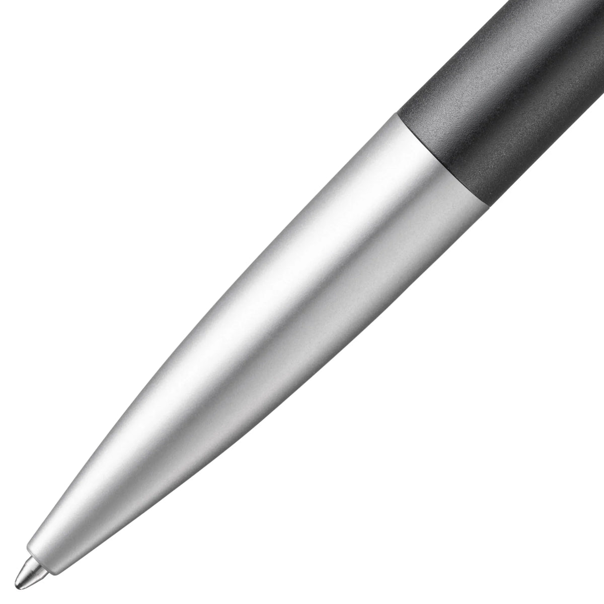 LAMY Noto Ballpoint Pen – Black & Silver | Black Refill, Medium