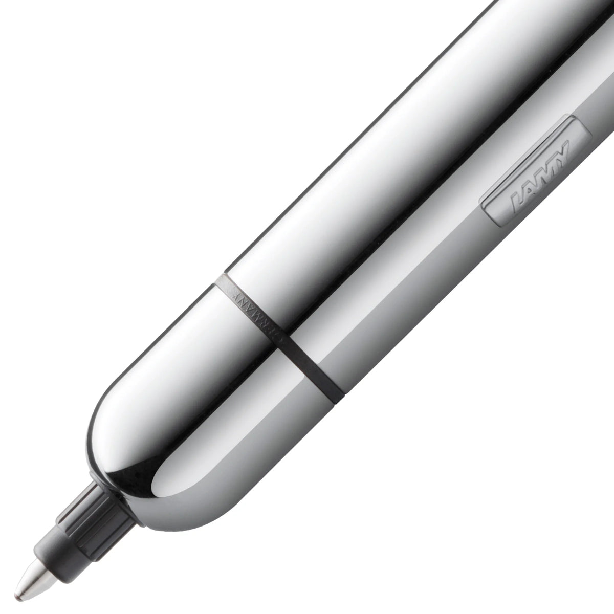 LAMY Pico Ballpoint Pen – Chrome | Black Refill, Medium